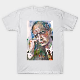 NABOKOV VLADIMIR - watercolor portrait .” T-Shirt